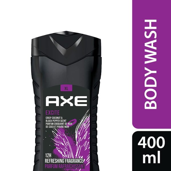 Axe Excite 3 In 1 Body, Face & Hair Wash For Men 400 ML - Image 5