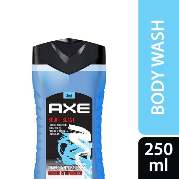 Axe Sports Blast 3 In 1 Body, Face & Hair Wash For Men 250 ML - Image 9