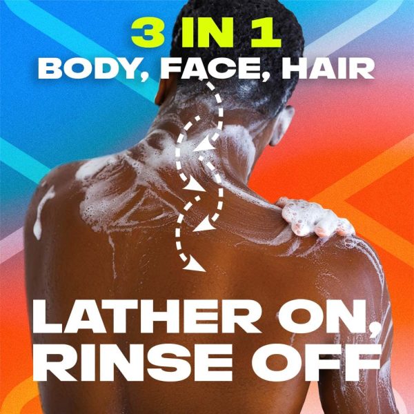 Axe Sports Blast 3 In 1 Body, Face & Hair Wash For Men 250 ML - Image 3