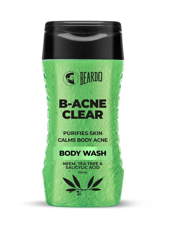 Beardo Body Acne Clear Body Wash for Men 200 ml
