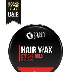 Beardo Stronghold Hair Wax| Glossy Finish | Shine | Strong Hold 50 gm