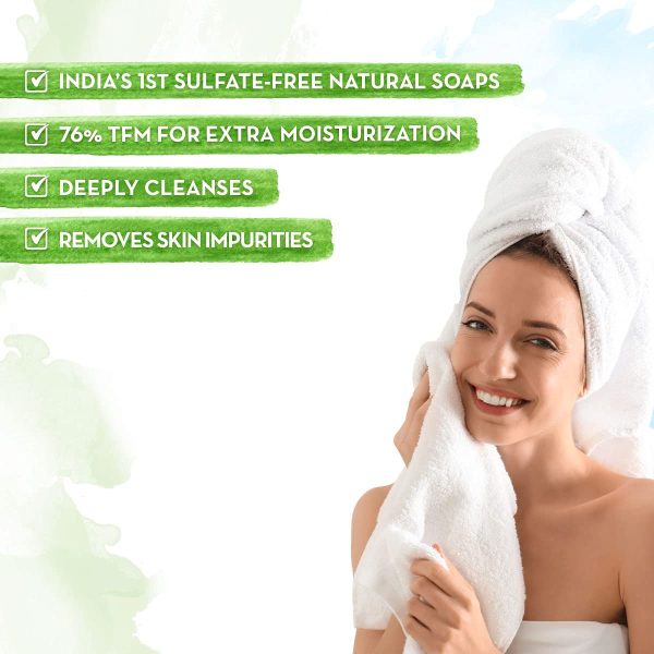 Mamaearth Charcoal Nourishing Soap With Charcoal and Mint for Deep Cleansing – 5x75g - Image 5