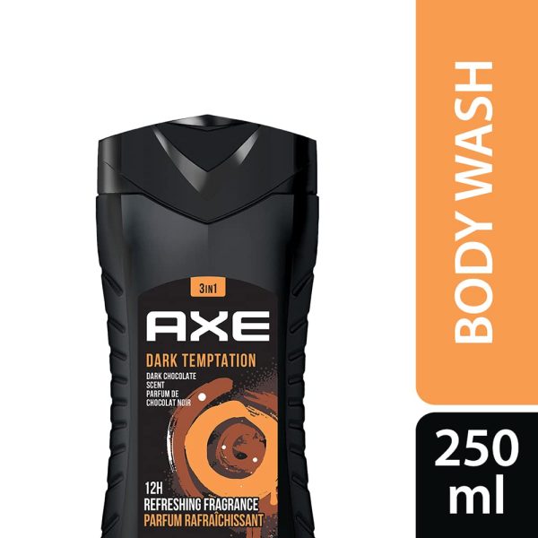 AXE Dark Temptation 3 In 1 Body, Face & Hair Wash for Men 250 ML - Image 7