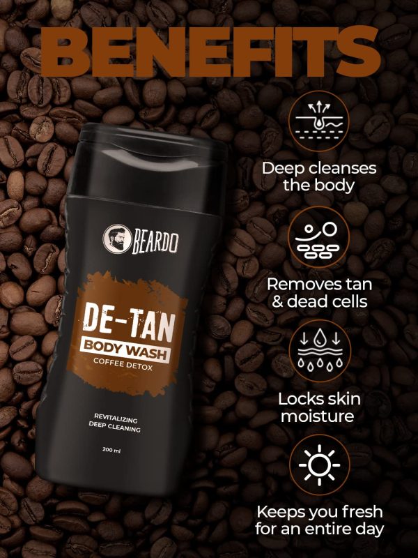 Beardo De-Tan Body Wash for Men, 200ml - Image 3