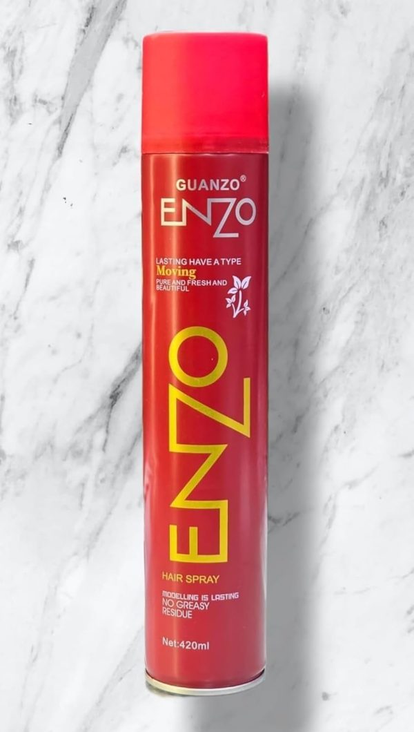 ENZO Hair Spray For Strong Hair For Men & Women(420 ml)