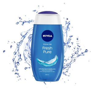 NIVEA Fresh Pure 125 ml Body Wash|Shower Gel