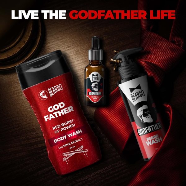 Beardo Godfather Body Wash for Men, 200ml - Image 5