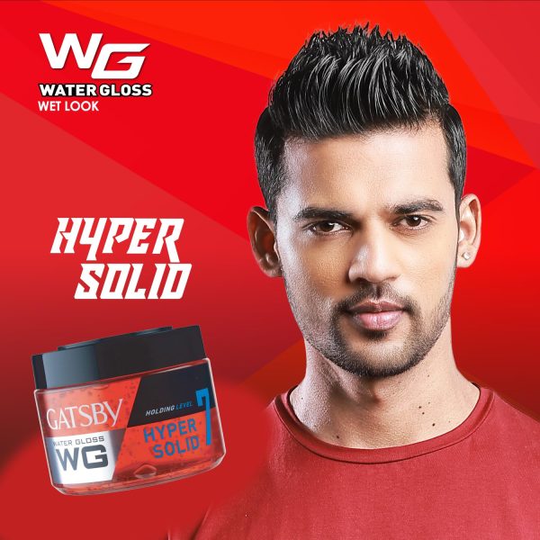 Gatsby Japan Water Gloss - Hyper Solid Holding Level 7, 300gm - Image 4