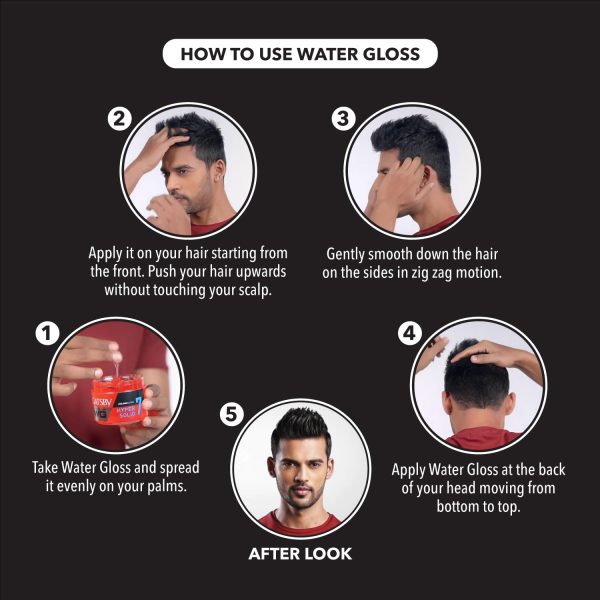 Gatsby Japan Water Gloss - Hyper Solid Holding Level 7, 300gm - Image 5