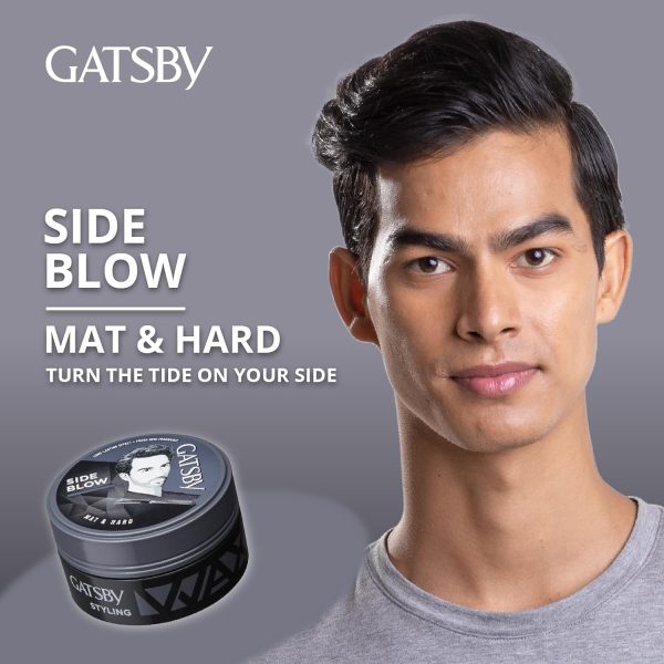 Gatsby Hair Styling Wax - Mat & Hard 75gm - Image 2