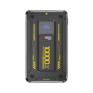 UBON PB-X114, 10000MAH 6-in-1 22.5W Fast Charging Power Bank with Triple Built-in Cables