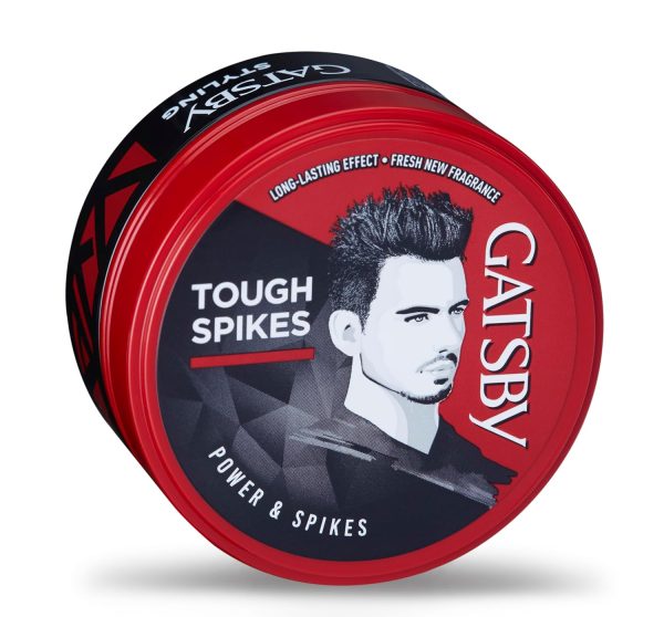 GATSBY Hair Styling Wax - Power & Spikes, For Tough Spikes 75gm - Image 2