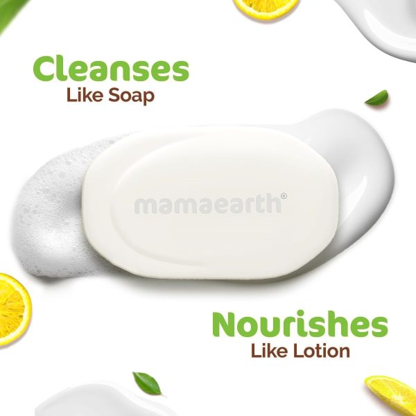 Mamaearth Vitamin C Moisturizing Lotion Soap(Value Pack of 4) - 125 g X 4 Units - Image 6