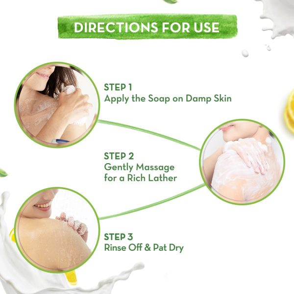 Mamaearth Vitamin C Moisturizing Lotion Soap(Value Pack of 4) - 125 g X 4 Units - Image 3