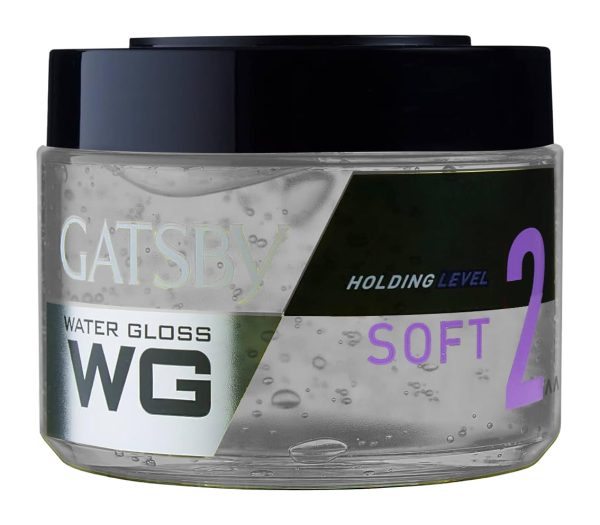 Gatsby Japan Water Gloss - Soft , Holding Level 2, 300gm