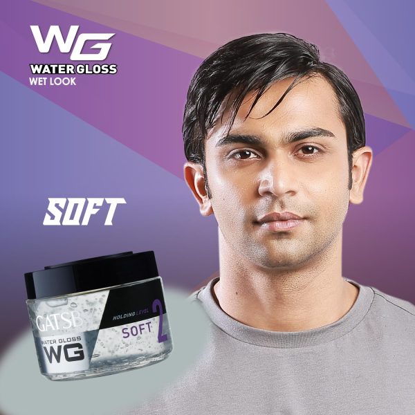 Gatsby Japan Water Gloss - Soft , Holding Level 2, 300gm - Image 2