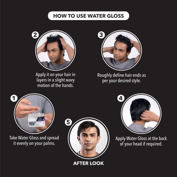 Gatsby Japan Water Gloss - Soft , Holding Level 2, 300gm - Image 3