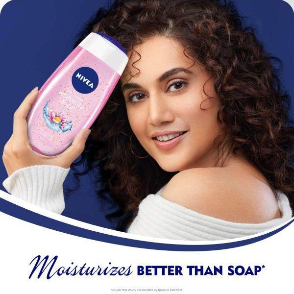 NIVEA Waterlily & oil 250 ml Body Wash|Shower Gel - Image 4