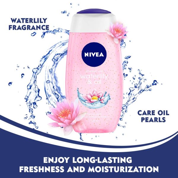 NIVEA Waterlily & oil 250 ml Body Wash|Shower Gel - Image 2