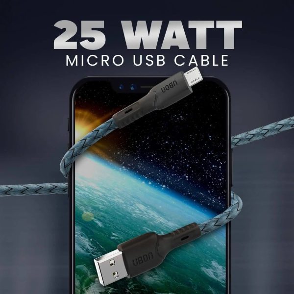 UBON Power Master WR-401 Micro USB Cable - Image 2