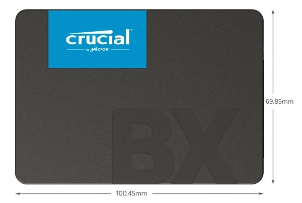 Crucial BX500 2.5 inch Internal Solid State Drive with SATA and 3D NAND Technology - Image 6
