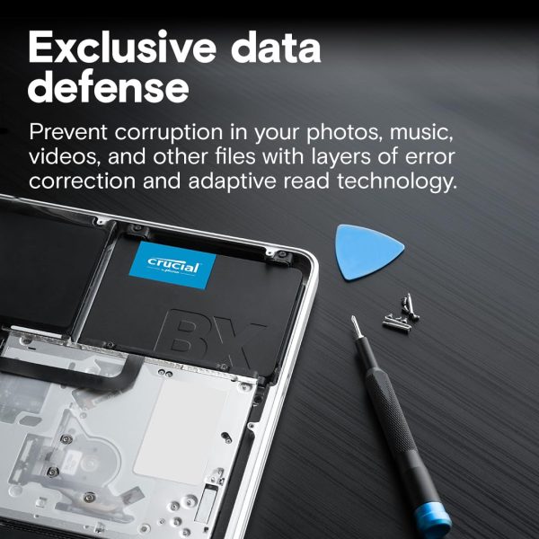 Crucial BX500 2.5 inch Internal Solid State Drive with SATA and 3D NAND Technology - Image 5