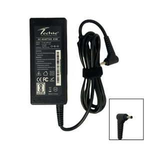 Techie 45W Laptop Charger for Asus ExpertBook P1, F540L, F556U, K540L, X515E, R417MA, VivoBook 15 M513U Series (19V, 2.37A) 4.0*1.35MM