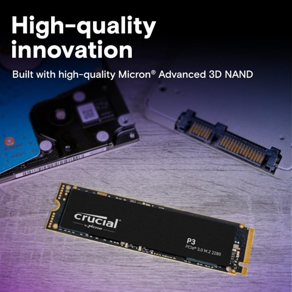 Crucial 1TB PCIe 3.0 3D NAND NVMe M.2 SSD, up to 3500MB/s - Image 5