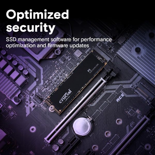 Crucial 1TB PCIe 3.0 3D NAND NVMe M.2 SSD, up to 3500MB/s - Image 4