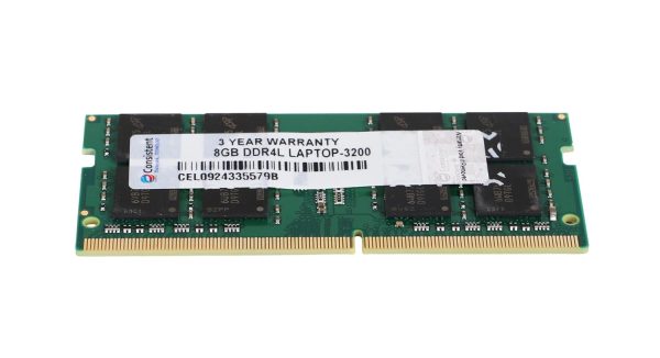 Consistent 8GB DDR4 RAM 3200Mhz Laptop RAM, Plug-and-Play, No Additional Drivers Required with 1 Year Warranty