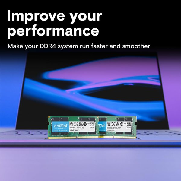 Crucial RAM 16GB DDR4 3200 MHz CL22 Laptop Ram - 1-year Warranty - Image 4