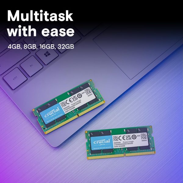 Crucial RAM 16GB DDR4 3200 MHz CL22 Laptop Ram - 1-year Warranty - Image 3