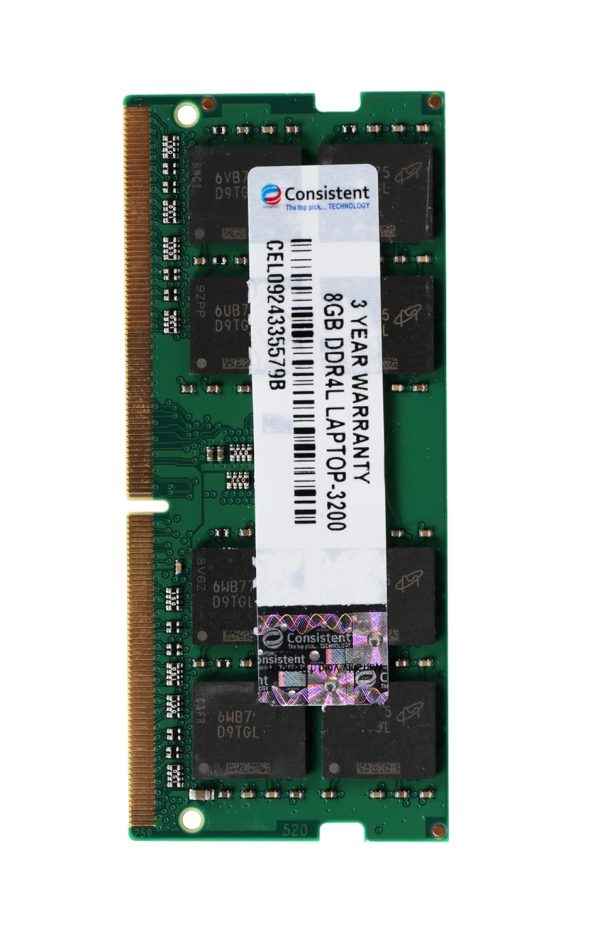 Consistent 8GB DDR4 RAM 3200Mhz Laptop RAM, Plug-and-Play, No Additional Drivers Required with 1 Year Warranty - Image 2