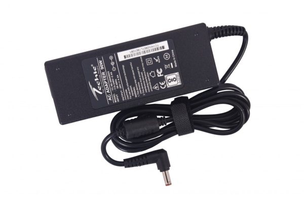 Techie Compatible Lenovo 90W Laptop Charger for ThinkPad T410, T61, R60, W510, X201 Series (20V, 4.5A)