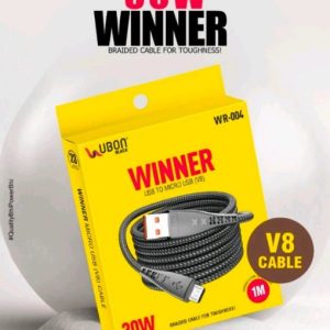 Ubon WR-004 30W Winner USB TO Micro (V8) Cable