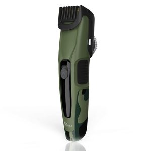 Syska HT450 90mins Corded & Cordless Beard Trimmer, Shaver and Electric Razor for Men (Apache Green)