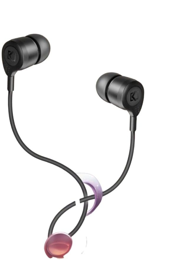 KDM K32 HANDSFREE HEAD FONE WIRED ALL MOBILE PHONE SUPPORT Wired  (Black /White)) - Image 5