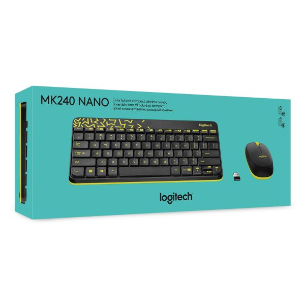 Logitech MK240 Nano Wireless - 1 Year Warranty - Image 2