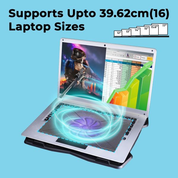Zebronics NC2100 Laptop Cooling Stand - Image 4