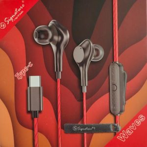 Signature Waves Type-C Jack Wired Earphones