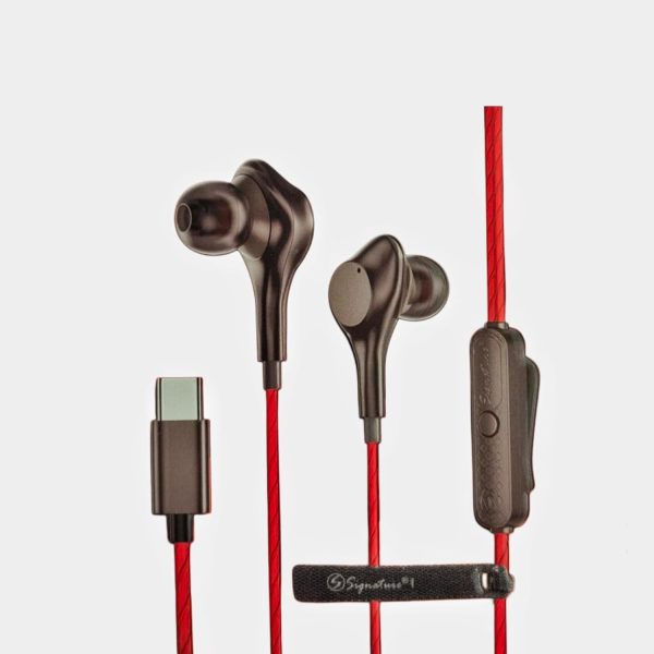 Signature Waves Type-C Jack Wired Earphones - Image 2