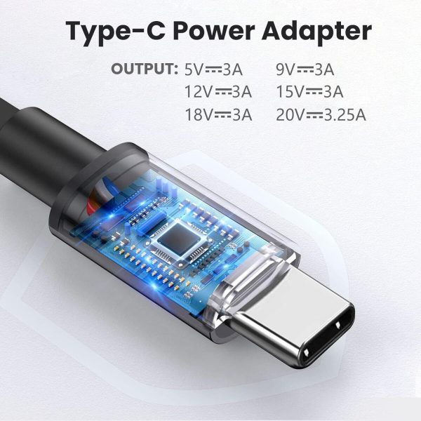 Techie 65W Type-C Laptop Charger for All Brand Acer Aspire Go AG15, Chromebook 311, Enterprise Spin 513, Swift 3 SF314, Travelmate P6 Series - Image 4