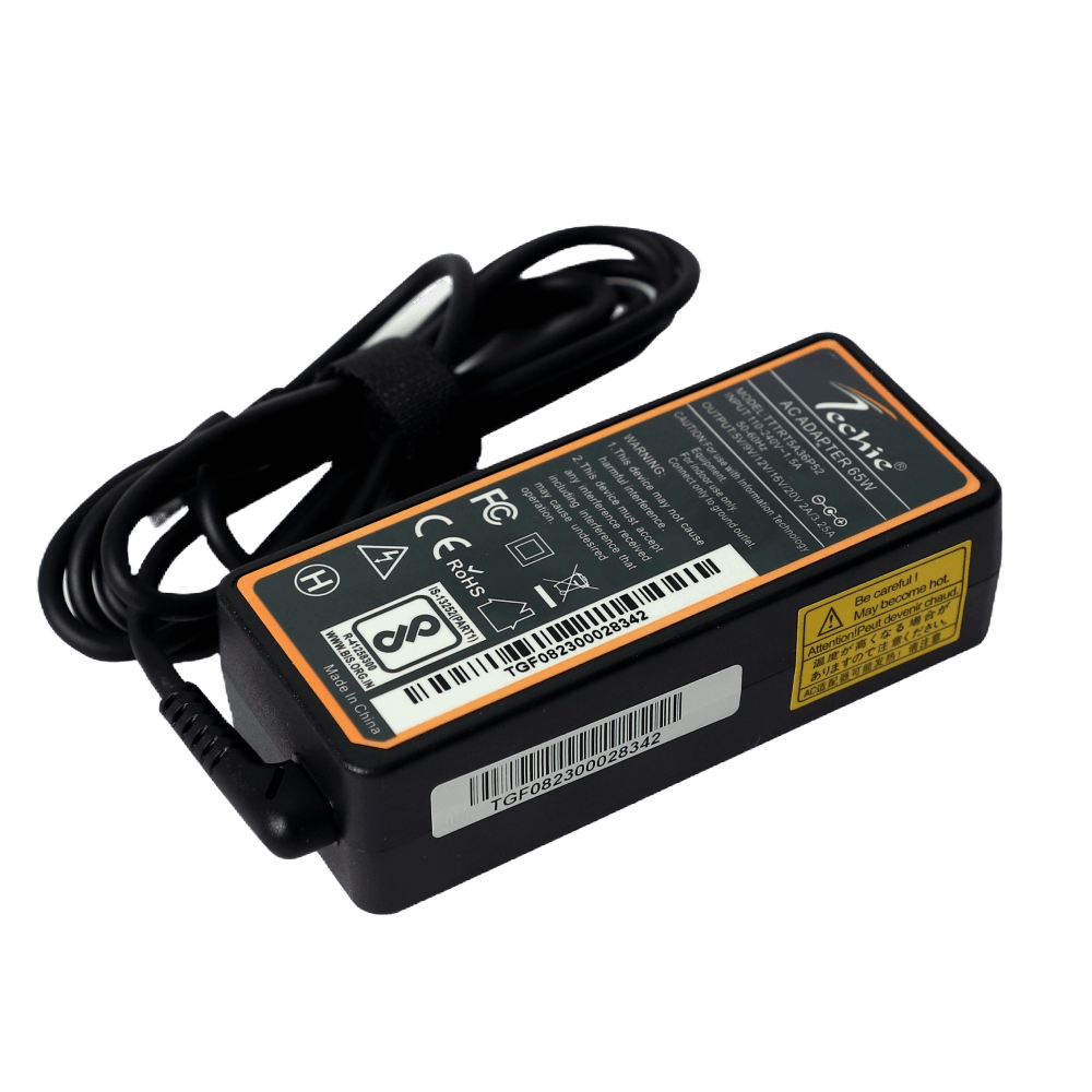 Techie 65W Type-C Laptop Charger for All Brand Acer Aspire Go AG15, Chromebook 311, Enterprise Spin 513, Swift 3 SF314, Travelmate P6 Series