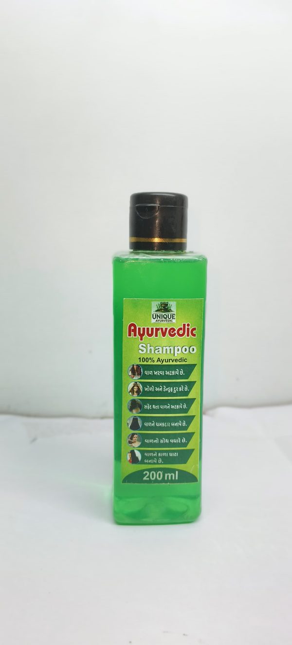 Ayurvedic GEL Shampoo 200ML - Image 3