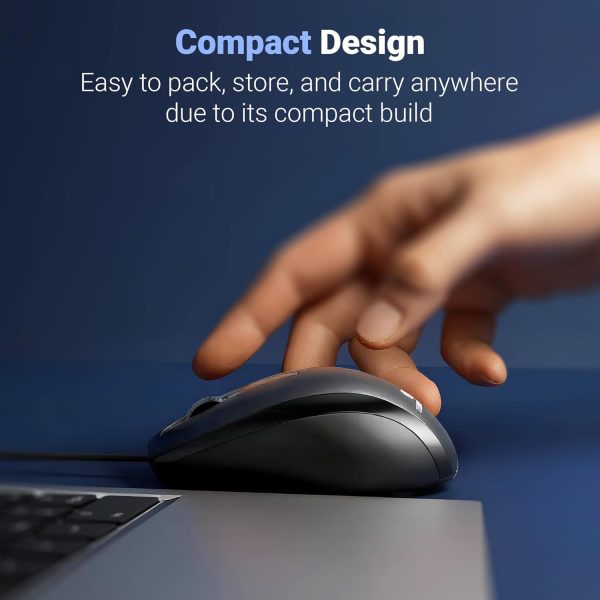 Zebronics Zeb-Alex Wired USB Optical Mouse with 3 Buttons - Image 2