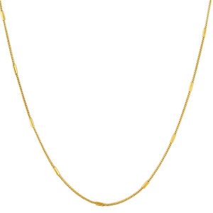 Gold Plated Chain for Men And Woman Contemporary