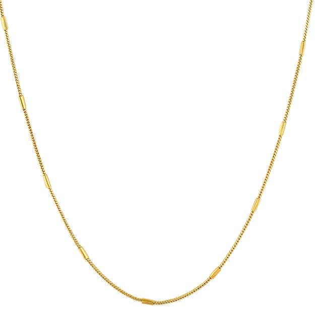 Gold Plated Chain for Men And Woman Contemporary