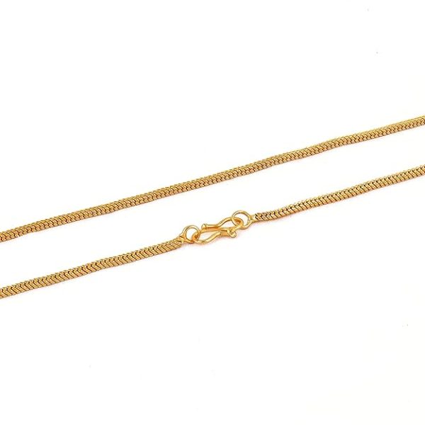 Fashion Frill Golden Chain Gold Plated Gold Chain for Girls Women Men Boys - Image 4