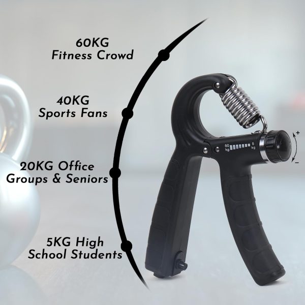 Weight Adjustable Professional Counter Hand Gripper for Men & Women - Image 5
