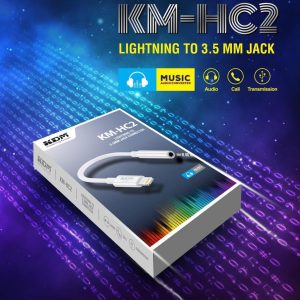 KDM KM-HC2 Lightning to 3.5MM Audio Jack